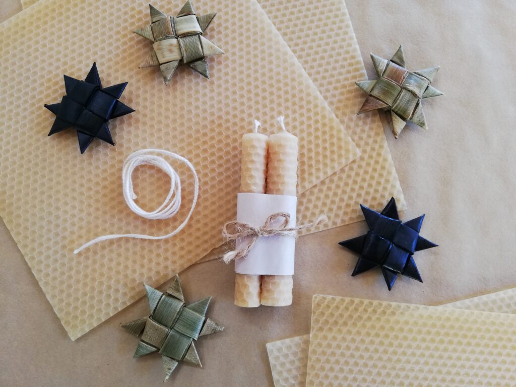Beeswax Candle Rolling Kit New Zealand