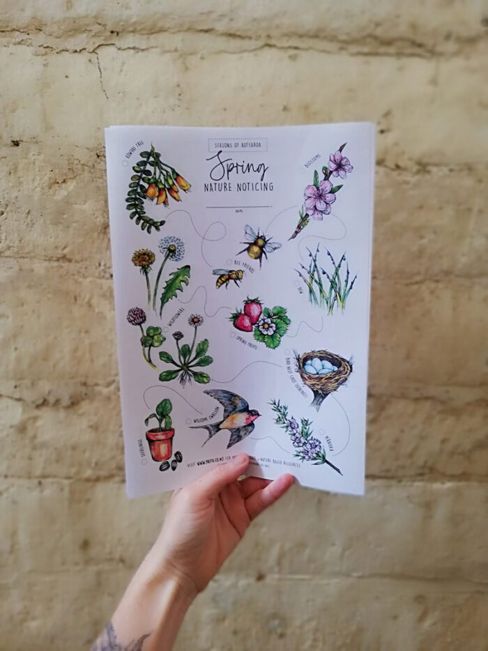 Spring Nature Hunt for Kids Download and Print