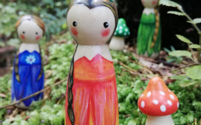 Wooden peg dolls inspiration ideas