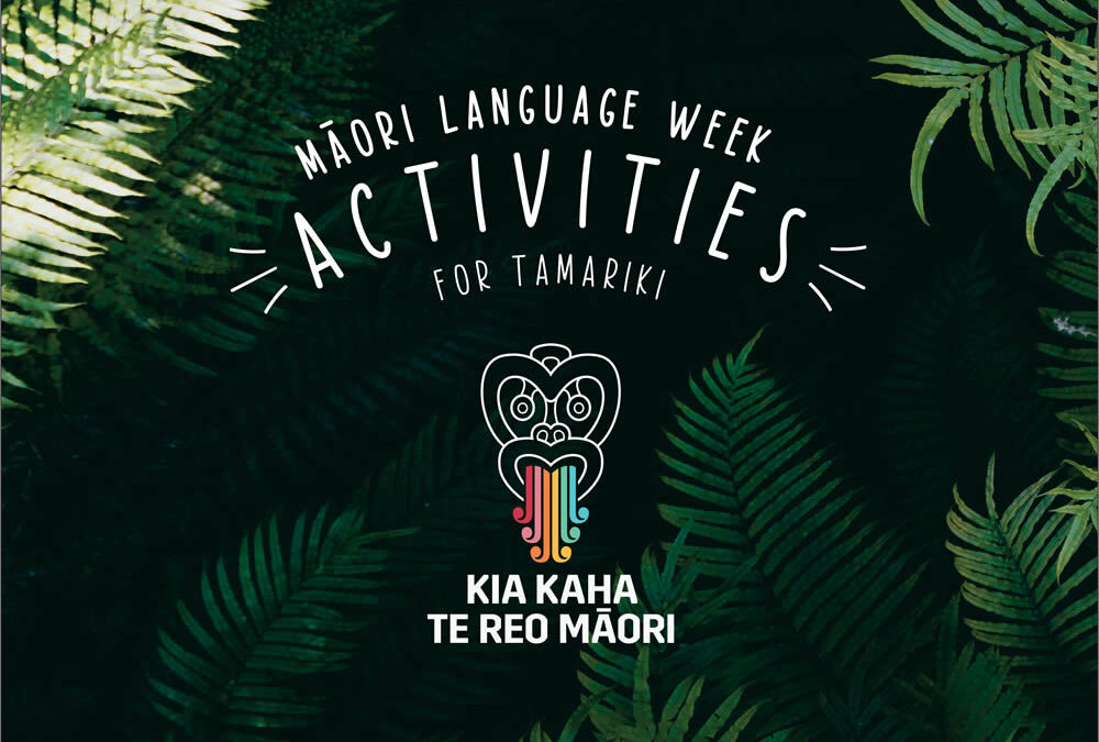 Maori Language Week activities for kids